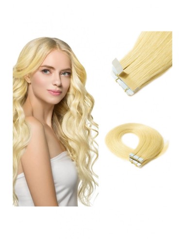 Extensii Tape In Blond Auriu 22 Extensii Tape In Blond Auriu 22