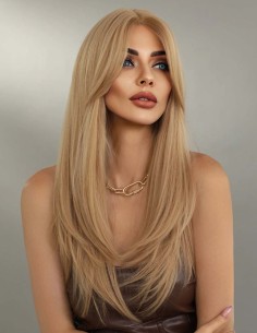 Peruca Naturala IARINA Blond Miere