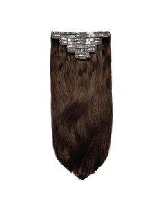 Extensii Par Rusesc Clip On Castaniu Inchis 4