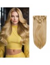 Extensii Par Rusesc Clip On Saten Auriu 12