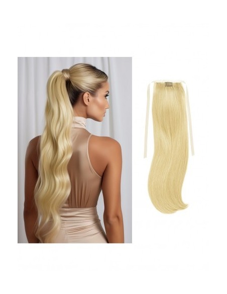 Extensii Coada Par Rusesc Blond Auriu 22