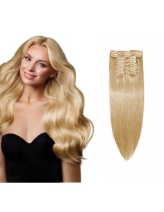 Extensii Clip On Lux Blond Miere 16