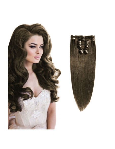 Extensii Clip On Gold Saten Inchis 2