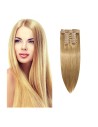 Extensii Clip On Gold Saten Auriu  12