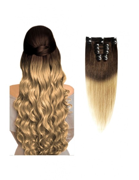 Extensii Clip On Gold Ombre 2/16